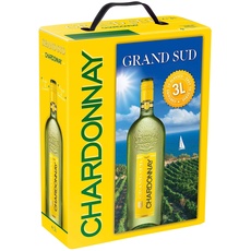 Bild von Chardonnay - Sortentypischer Trocken Weißwein - Großpackungen Wein Bag in Box 3l (1 x 3 L)