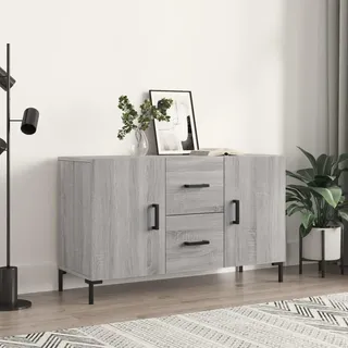 vidaXL Sideboard Grau Sonoma 100x36x60 cm Holzwerkstoff - Grau