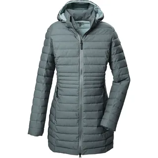 G.I.G.A. DX Damen Steppparka/Funktionsparka mit abzippbarer Kapuze GW 14 WMN QLTD PRK_Bacarya, aquaverde, 38,