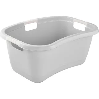 KEEEPER Ergonomische Wäschewanne, Anti-Rutsch-Softgriffe, 50 l, Janne, Nordic Grey