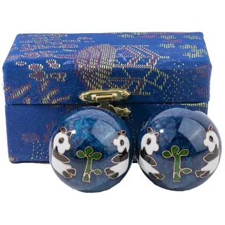 Lachineuse Panda Qi Gong Ball Set Blau 2-tlg.