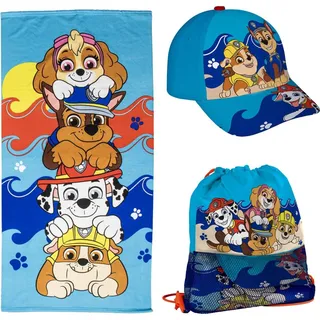 Paw Patrol Handtuchset 3-tlg. blau