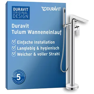 Duravit Tulum Einhebel-Wannenmischer Chrom