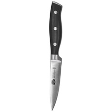 BALLARINI Savuto Neo Spick- & Garniermesser, Klingenlänge 9 cm, Deutscher Edelstahl, Ergonomischer Kunststoffgriff, Schwarz