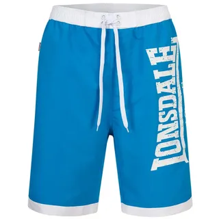 Lonsdale Herren Beachshorts normale Passform CLENNELL Blue/White XXXL
