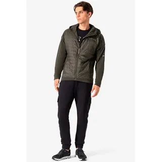 super.natural Warm Up Aloof Jacke braun/grün M
