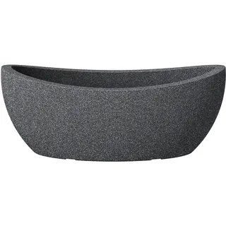 Scheurich Wave Globe 58 58 x 24 x 23 cm Schwarz-Granit