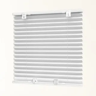 HOMEDEMO Plissee ohne Bohren mit Saugnäpfen, Blickdicht & UV-Schutz, Plisseerollo für Fenster, Dachfenster, Holzfenster, Balkontüren, Wohnmobilfenster, B80xH130cm, Weiß-Klassik