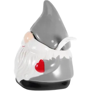 TOYANDONA Gewürzglas Aus Keramik Mit Deckel Salzstreuer Aufbewahrungsbehälter Für Gewürze Zucker Tee Weihnachtsmann-design Für Küche Und Dekoration