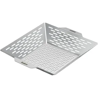 Enders Grillkorb L 35 x 30 x 6,5 cm Edelstahl grau