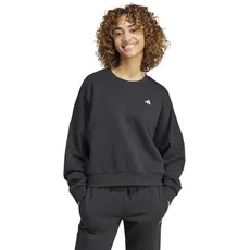 adidas Damen Essentials Small Logo Feel Cozy Sweatshirt Langarm Sweatshirt (1er Pack)