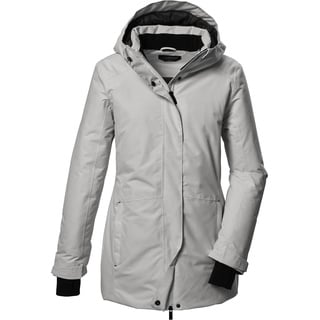 KILLTEC Damen Funktionsparka/Parka mit Kapuze KOW 93 WMN PKR, cloud grey, 42,