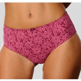 Slip NUANCE BY LASCANA, Damen, Gr. 36/38, lila (pflaume, beere), Obermaterial: 95% Baumwolle, 5% Elasthan, Unterhosen Slip, hoch geschnittener Slip, aus Baumwolle, als Wäsche-Set kombinierbar, Topseller