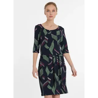Ragwear Minikleid "KENISHA PRINT" Sommerkleid, navy
