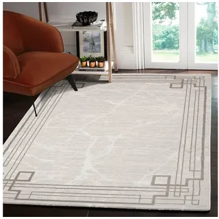 Sanat Teppich »Harmony 3214« rechteckig 12 mm Höhe abstrakter Kurzflorteppich, Wohnzimmer, auch als Läufer, beige