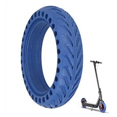HORO.ES Solid Wheel V1 Reifenersatzfelge Zoll perforiert farbig Elektro Scooter | Kompatibel mit Xiaomi Scooter M365 / 1S / Essential/Pro / PRO2 8,5 Zoll (1 Stück) Blau