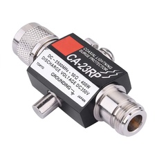 ASHATA Blitz Überspannungsschutz, 50Ω DC-2500 MHz N Stecker Coaxial Lightning Protector,400W Koaxial Blitzschutz Blitzableiter Überspannungsschutz Ableiter Arrestor