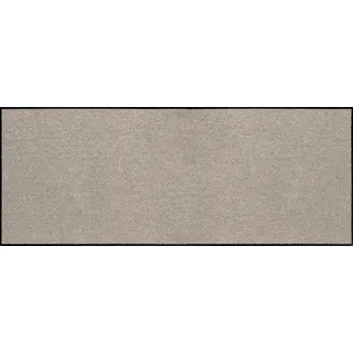 Erwin Müller Fußmatte Mainz, Schmutzfangmatte, Sauberlaufmatte uni sand Größe 40x100 - rutschfest, pflegeleicht, für Fußbodenheizung geeignet (weitere Farben, Größen)