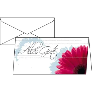 Sigel Glückwunschkarten Glückwunschkarte DIN lang