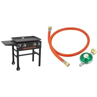 Bundle of Blackstone 28′′ Griddle Tischgrill mit 2 Brennern + 50 mBar Regulator