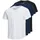 JJEORGANIC BASIC TEE blau XXL