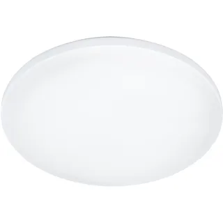 EGLO LED Deckenlampe außen Ronoco, Außenleuchte für Wand und Decke, Outdoor Deckenleuchte aus Metall und Kunststoff in Weiß, warmweiß, IP44, ⌀ 22 cm