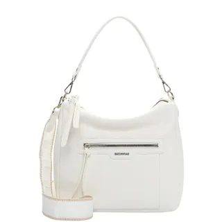 Emily & Noah Beutel E&N Josepha Schultertasche PVC Weiß