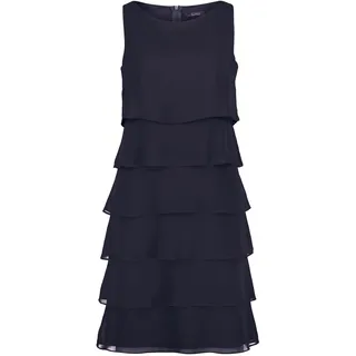 Vera Mont Damen 0063/4825 Kleid, per Pack Blau (Night Sky 8541), 34 (Herstellergröße: 34)