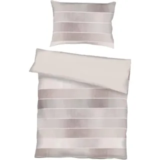 Kaeppel Bettwäsche , Dunkelrot, Roségold , Textil , Graphik , 140x200 cm , bügelleicht , Heimtextilien, Bettwäsche & Leintücher, Bettwäsche, Satin-Bettwäsche