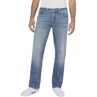 Pepe Jeans Herren Kingston Zip Jeans, Blue (Denim-MN0), 31W / 34L