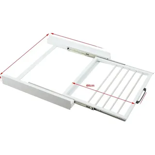 Waschmaschinenhalterung Stapelkit, Schieberegal, platzsparendes Design, Typ 1
