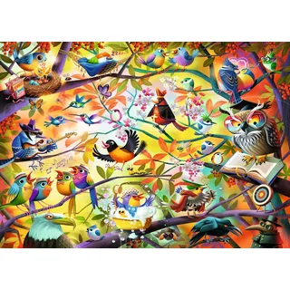 Ravensburger Puzzle Fleißige Vögelchen - 1000 Teile Puzzle für Erwachsene