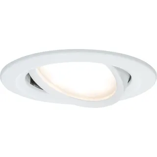 Paulmann Nova Einbauleuchte 18 W rund weiß Aluminium