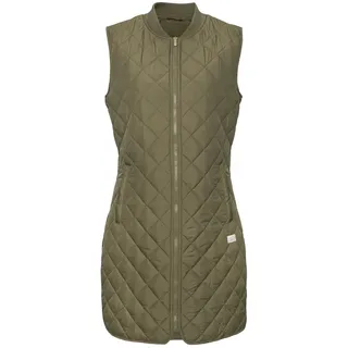 French Connection Longweste mit weit geschnittene Schultern, grün