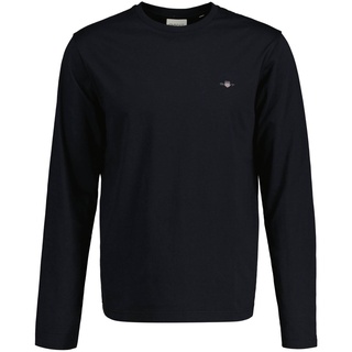 GANT Herren Longsleeve - Schwarz M