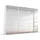 Schwebetürenschrank OTELI 271 x 229 x 62 cm Weiß