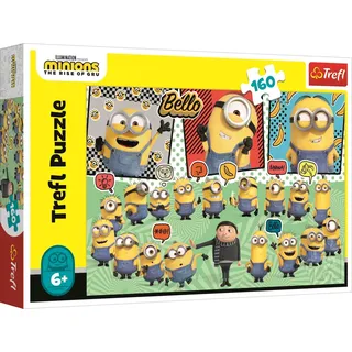 Minions Puzzle 160 Teile Lustiges Design mit deinen Lieblings-Minions