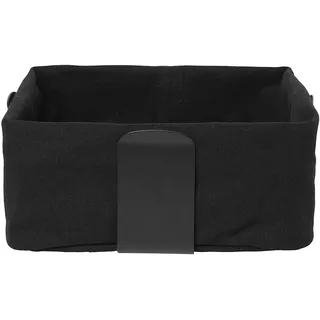 BLOMUS DESA Brotkorb Baumwolle/Metall Schwarz