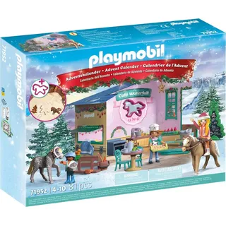 Playmobil Horses of Waterfall Adventskalender Weihnachtsbacken im Reitercafé 2025 71952