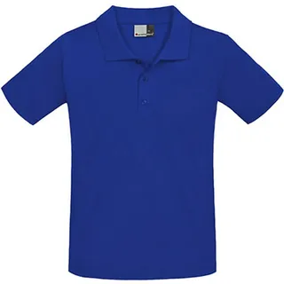 Superior Poloshirt Plus Size Herren, Königsblau, 4XL - Blau