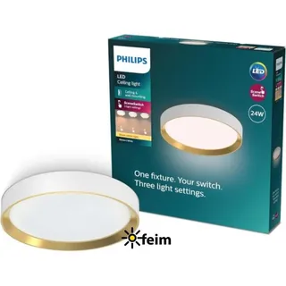 Philips Hanno SceneSwitch 1 rund gold, weiß