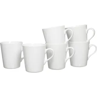 Ritzenhoff & Breker Kaffeetasse 0,3 l Weiß 6 St.