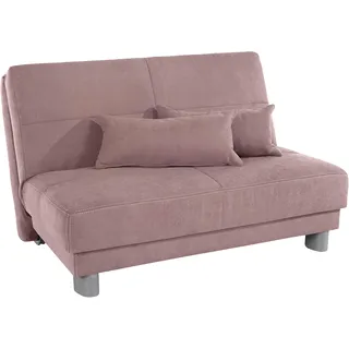 INOSIGN »Gina« mit einem Handgriff vom Sofa zum Bett rosa