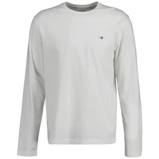 GANT Reg Shield LS T-Shirt beige M