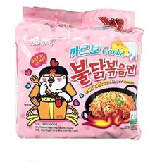 Samyang Hot Chicken Flavour Ramen Carbonara 130g (5 Stück)