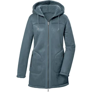 G.I.G.A. DX Damen, Wendeparka/Parka in Wildlederoptik mit Kapuze GW 63 WMN PRK, sturmblau, 38, 42387-000