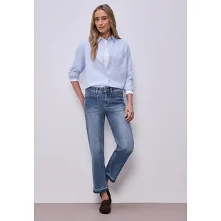 STREET ONE Style Amalia Straight Fit Blau 32/28