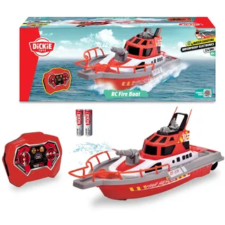 DICKIE RC-Boot Feuerwehrboot 3CH RTR rot (201107000)