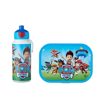 Campus Paw patrol Trinkflasche Pop-up und Brotdose mit Bento-Einsatz
