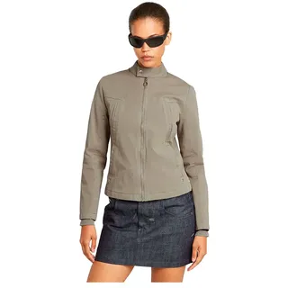 G-star Biker Lederjacke - Vintage Khaki - L